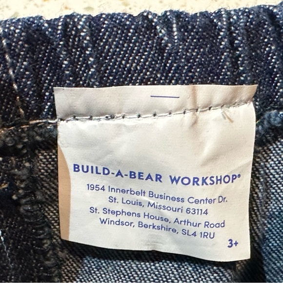 Build-A-Bear Snowflake Crystal Top, Jean Skirt & Pink Shoes, Bunny NOT Included‎ - Picture 9 of 13